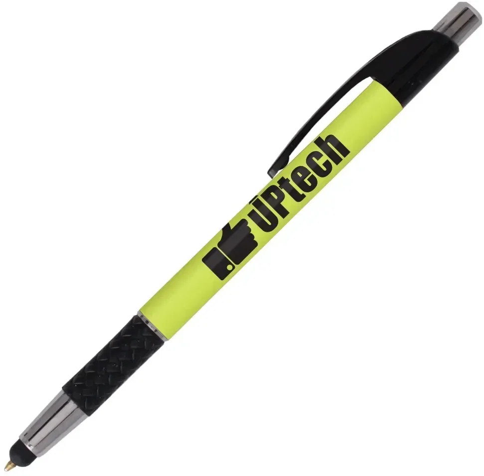 Custom Elite Slim w/ Stylus Click Pen (Black or Blue Ink) — view 18