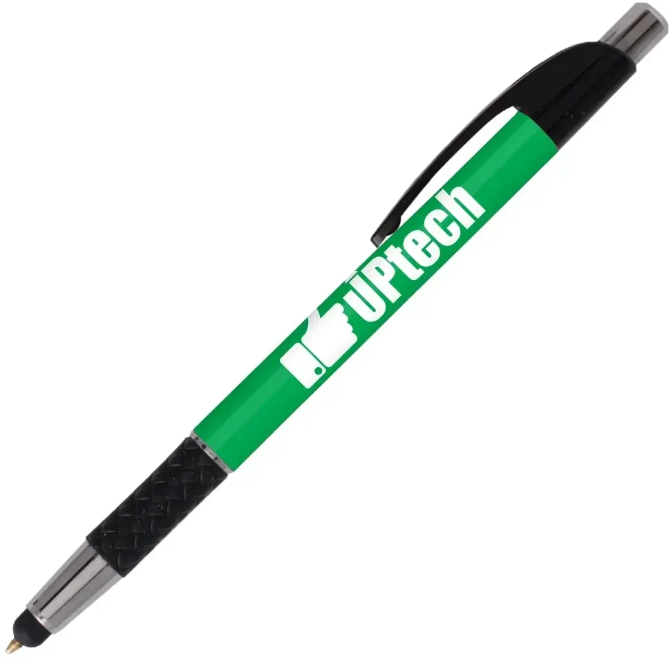 Custom Elite Slim w/ Stylus Click Pen (Black or Blue Ink) — view 19