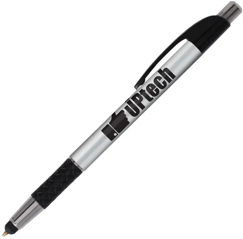 Custom Elite Slim w/ Stylus Click Pen (Black or Blue Ink) — view 5