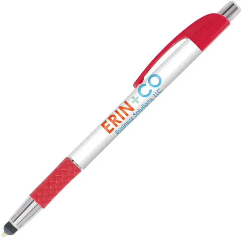 Custom Elite Slim w/ Stylus Click Pen (Black or Blue Ink) — view 6