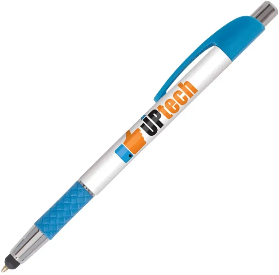 Custom Elite Slim w/ Stylus Click Pen (Black or Blue Ink) — view 9