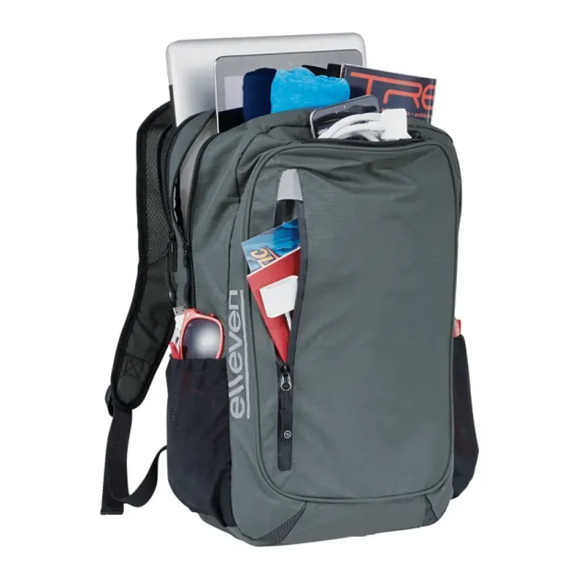 Personalized elleven Lunar Lightweight Computer Backpack - 15" — view 10