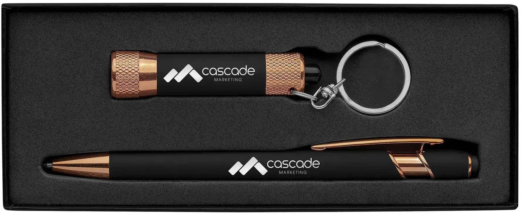 Ellipse & Chroma Softy Rose Gold Classic Thank You Gift Set — view 3