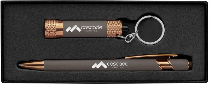 Ellipse & Chroma Softy Rose Gold Classic Thank You Gift Set — view 9
