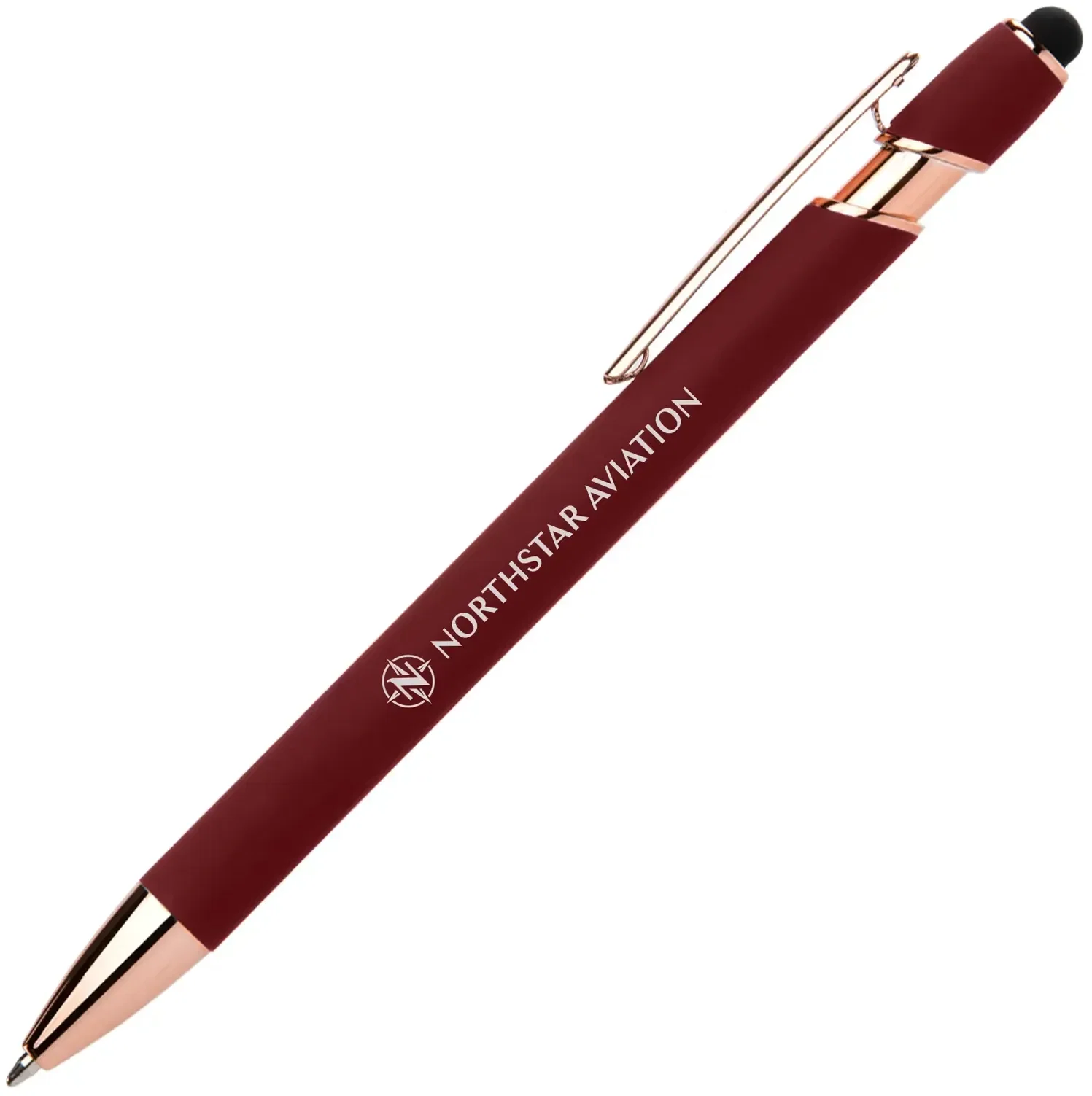 Ellipse Gel Softy Rose Gold w/Stylus Pen — view 2