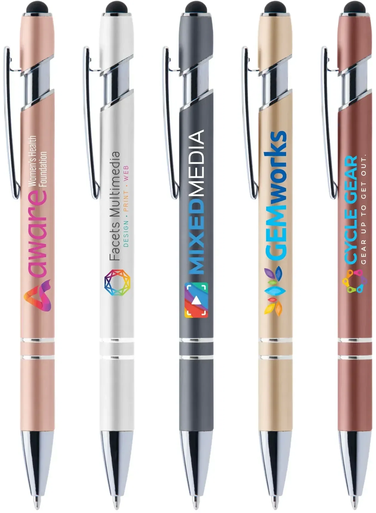Ellipse Softy Metallic w/ Stylus Pen