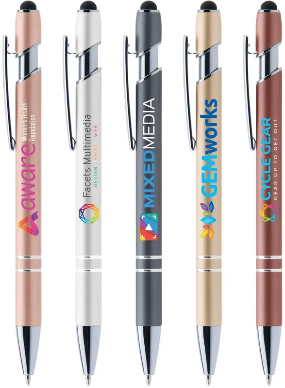 Ellipse Softy Metallic w/ Stylus Pen
