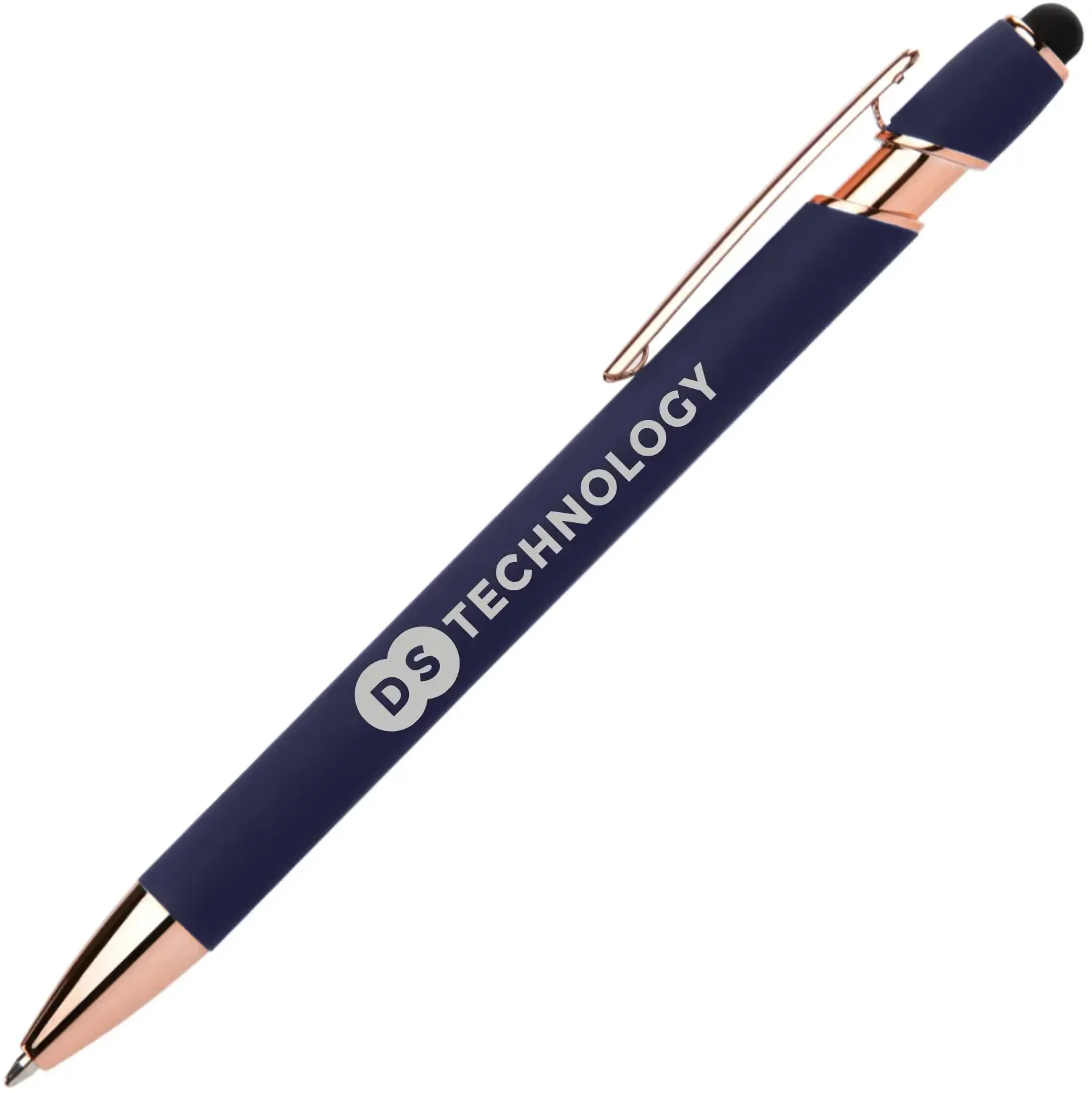 Ellipse Softy Rose Gold Classic Pen w/ Stylus  — view 3