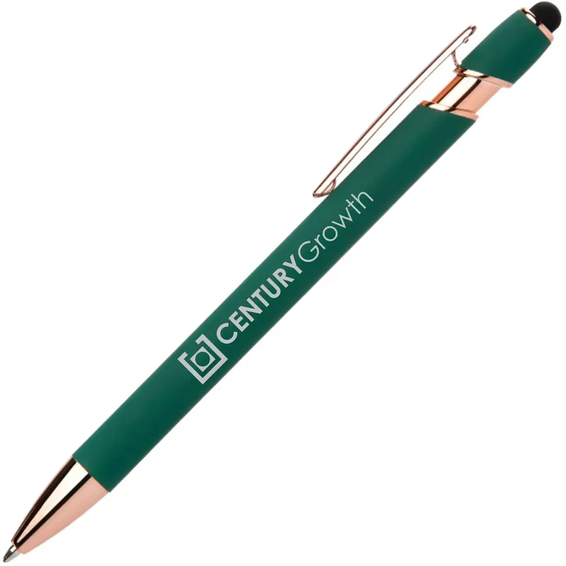 Ellipse Softy Rose Gold Classic Pen w/ Stylus  — view 5