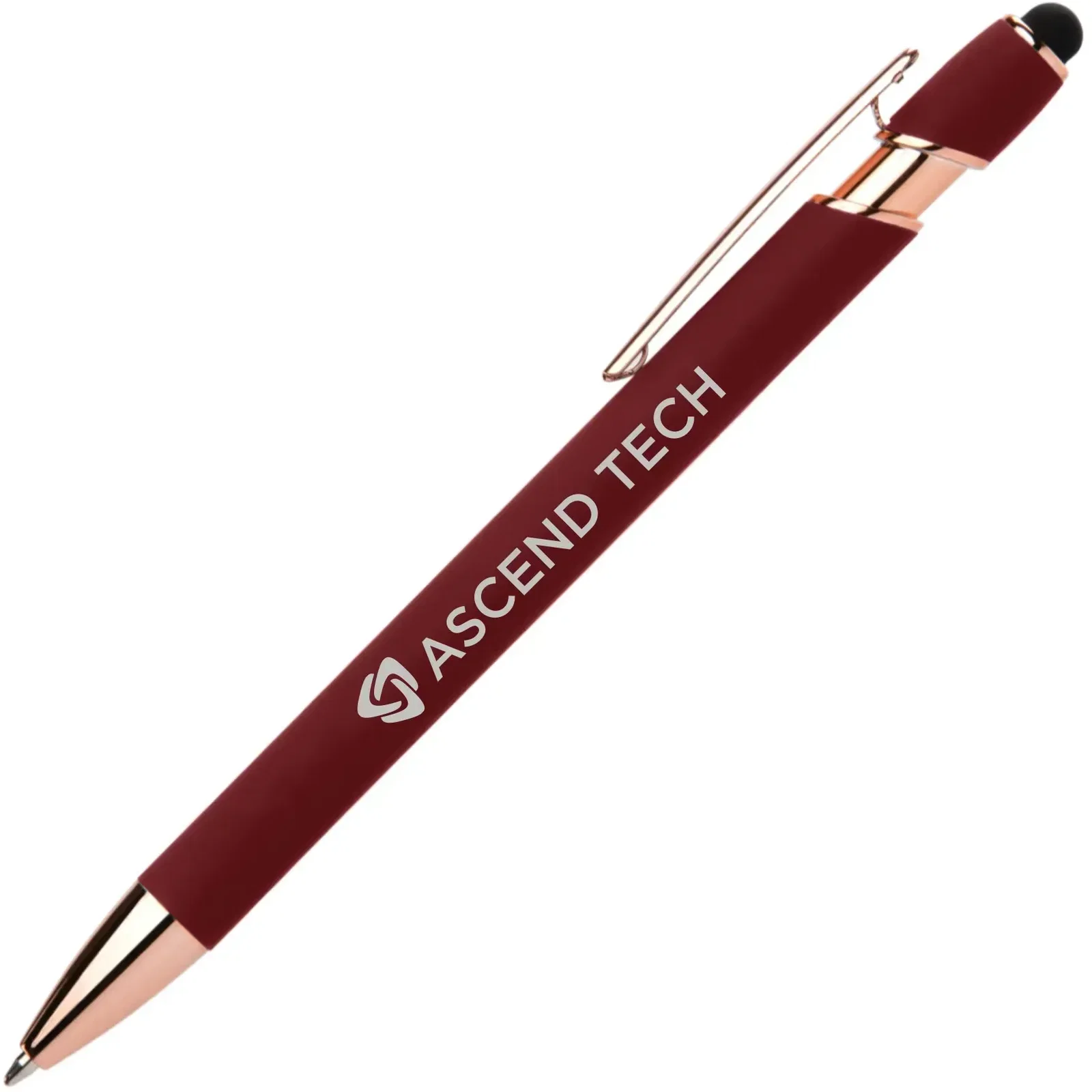 Ellipse Softy Rose Gold Classic Pen w/ Stylus  — view 6