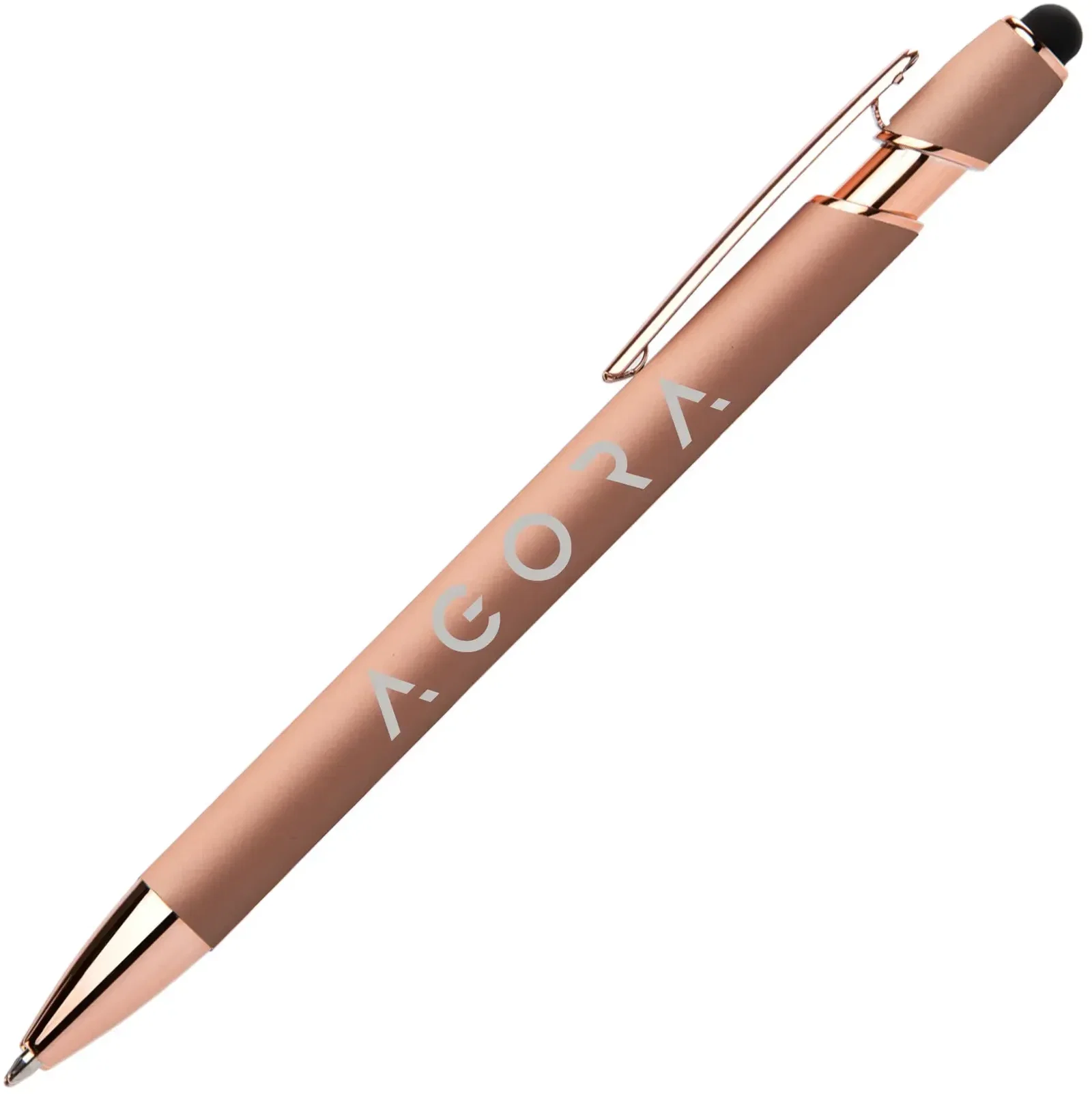 Ellipse Softy Rose Gold Classic Pen w/ Stylus  — view 7