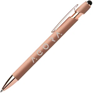 Ellipse Softy Rose Gold Classic Pen w/ Stylus 