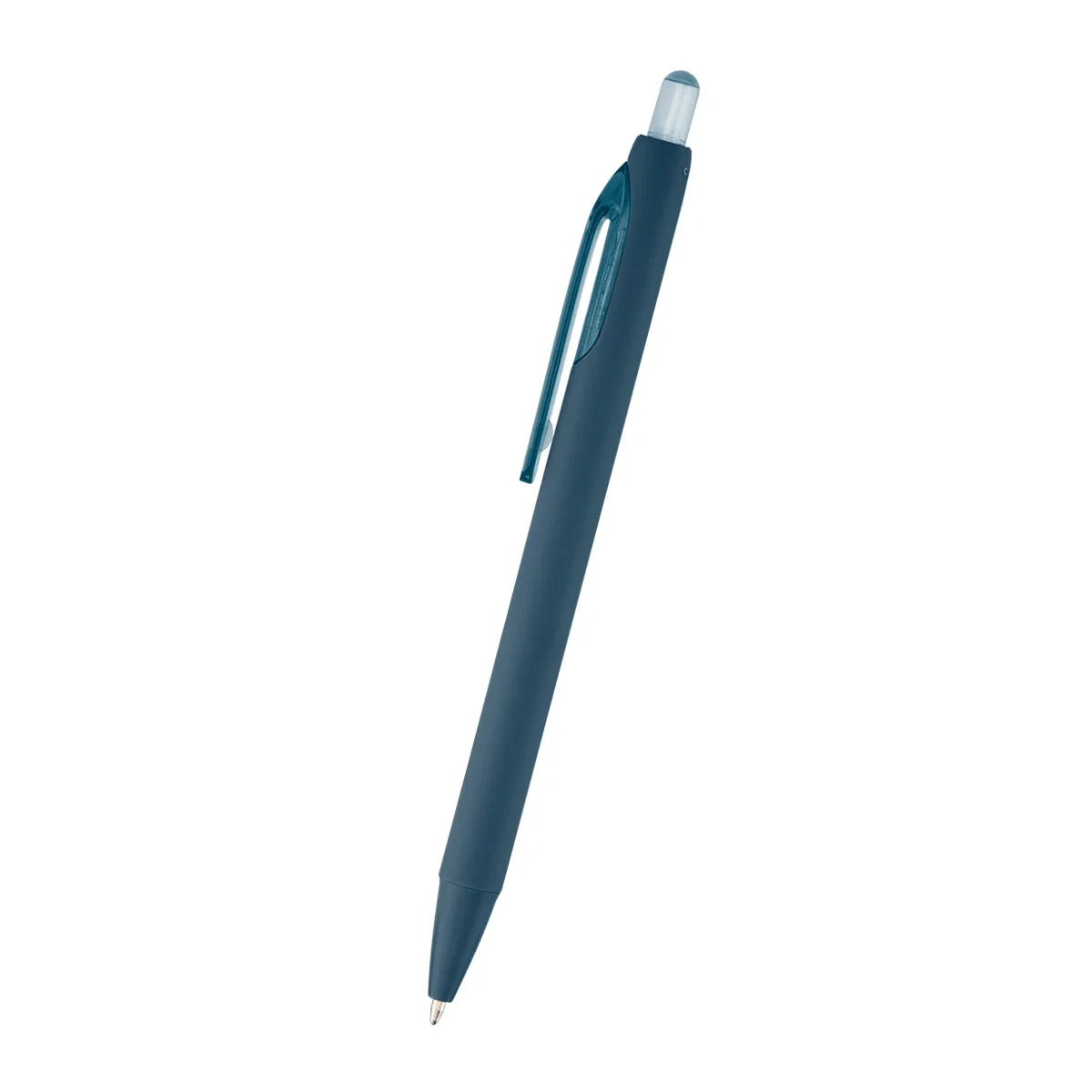 Molded plastic writing tool seen from the side