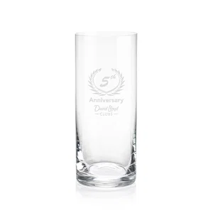 Straight-Sided Crystalline Vase