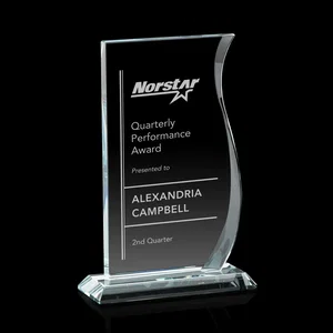 Starfire Custom Elora Award with Elegant Bevelled S-Curve
