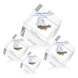 Corner Cube Acrylic Embedment Award for Medallions