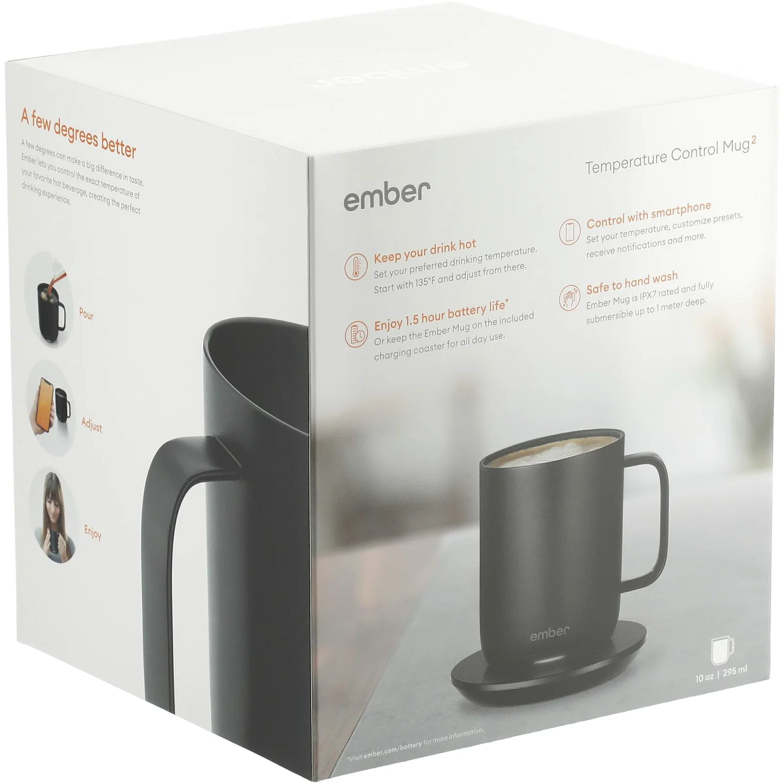 Custom Ember Temperature Control Smart Mug - 10oz — view 17
