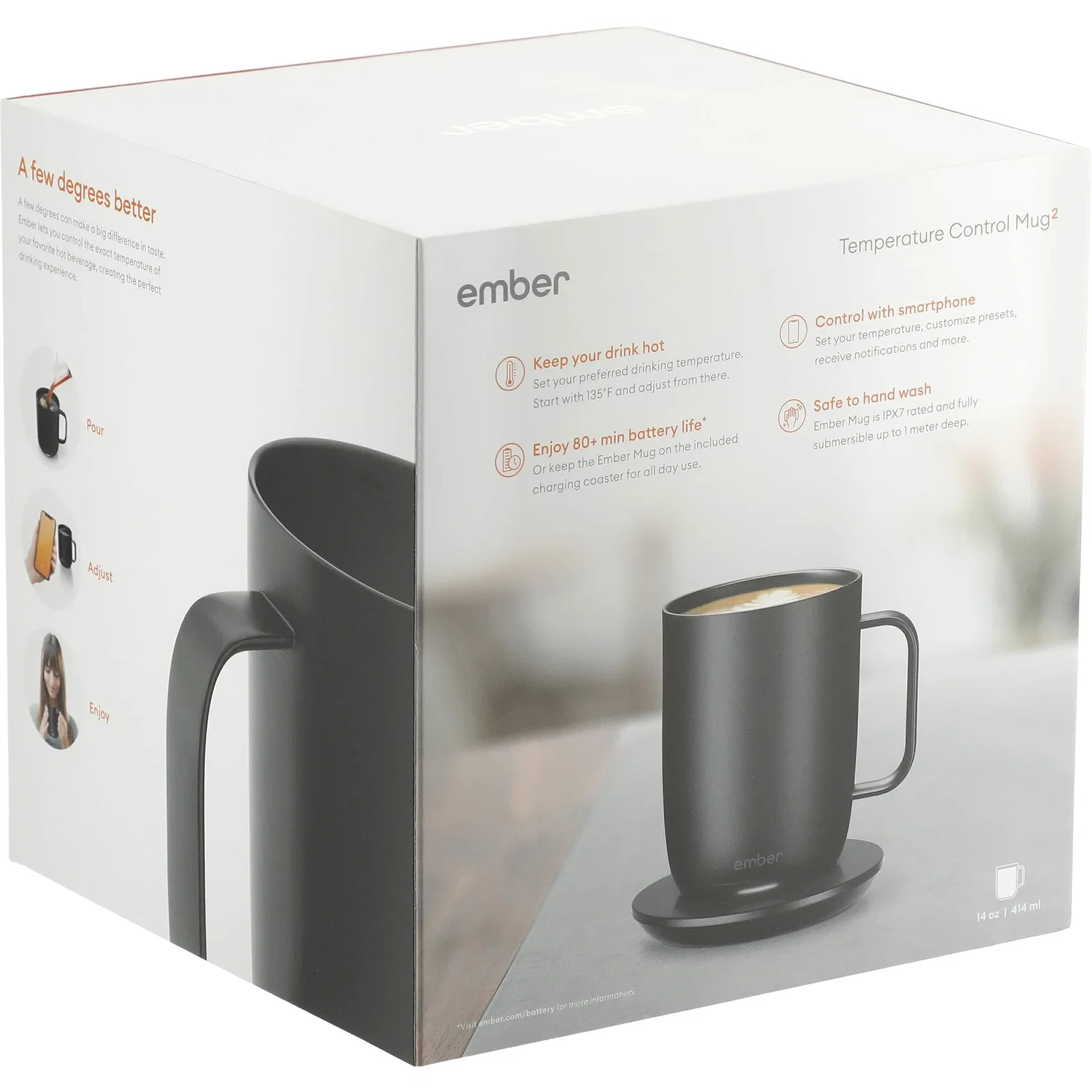 Custom Ember Temperature Control Smart Mug - 14oz — view 17