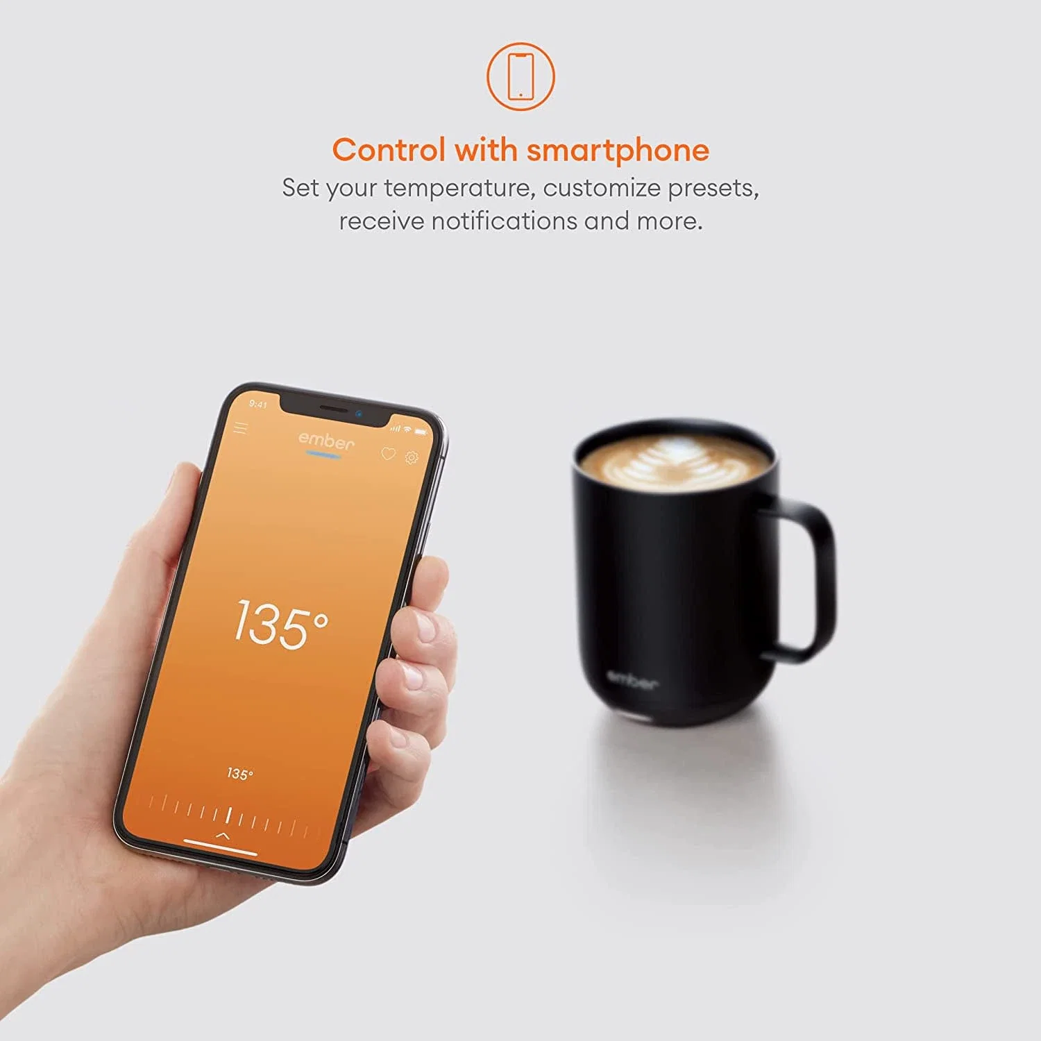 Custom Ember Temperature Control Smart Mug - 14oz — view 19