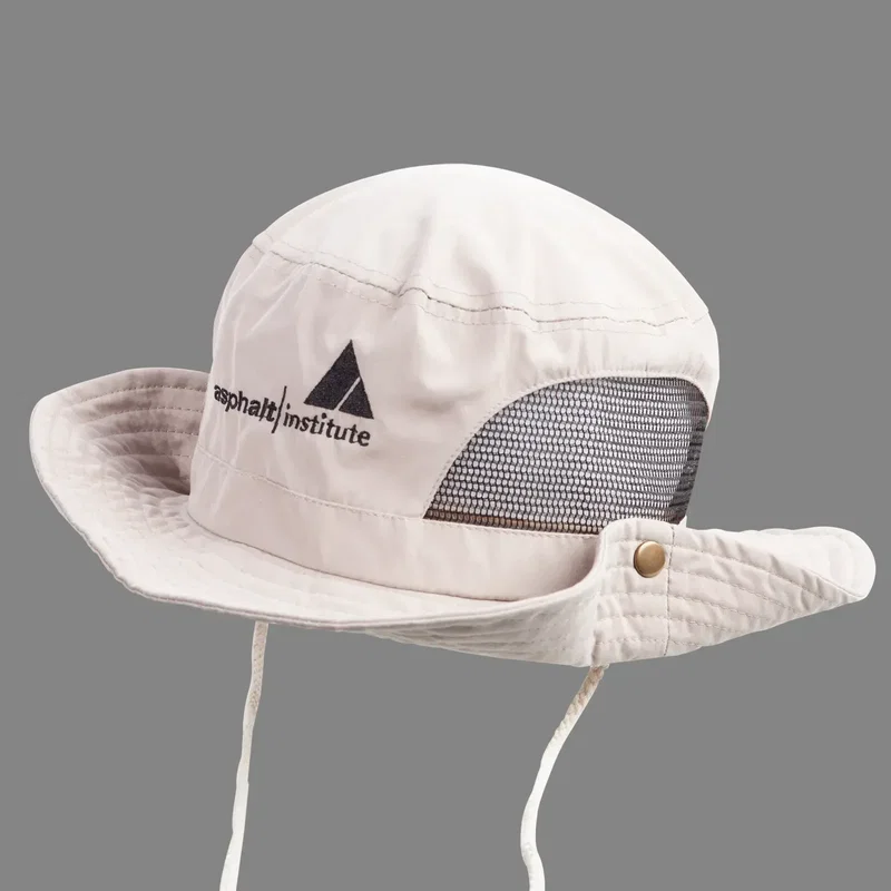 Embroidered Adventure Mesh Bucket Hat With Adjustable Sizing — view 2