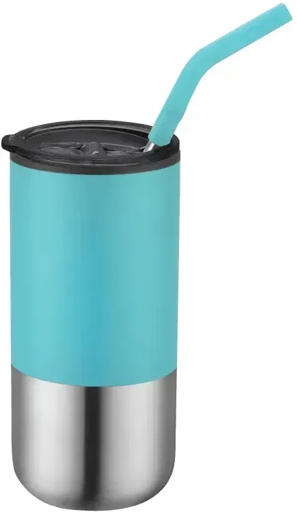 Custom Stainless Steel Tumbler - 18oz — view 3
