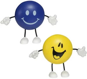 Emoticon Face Round Stress Reliever