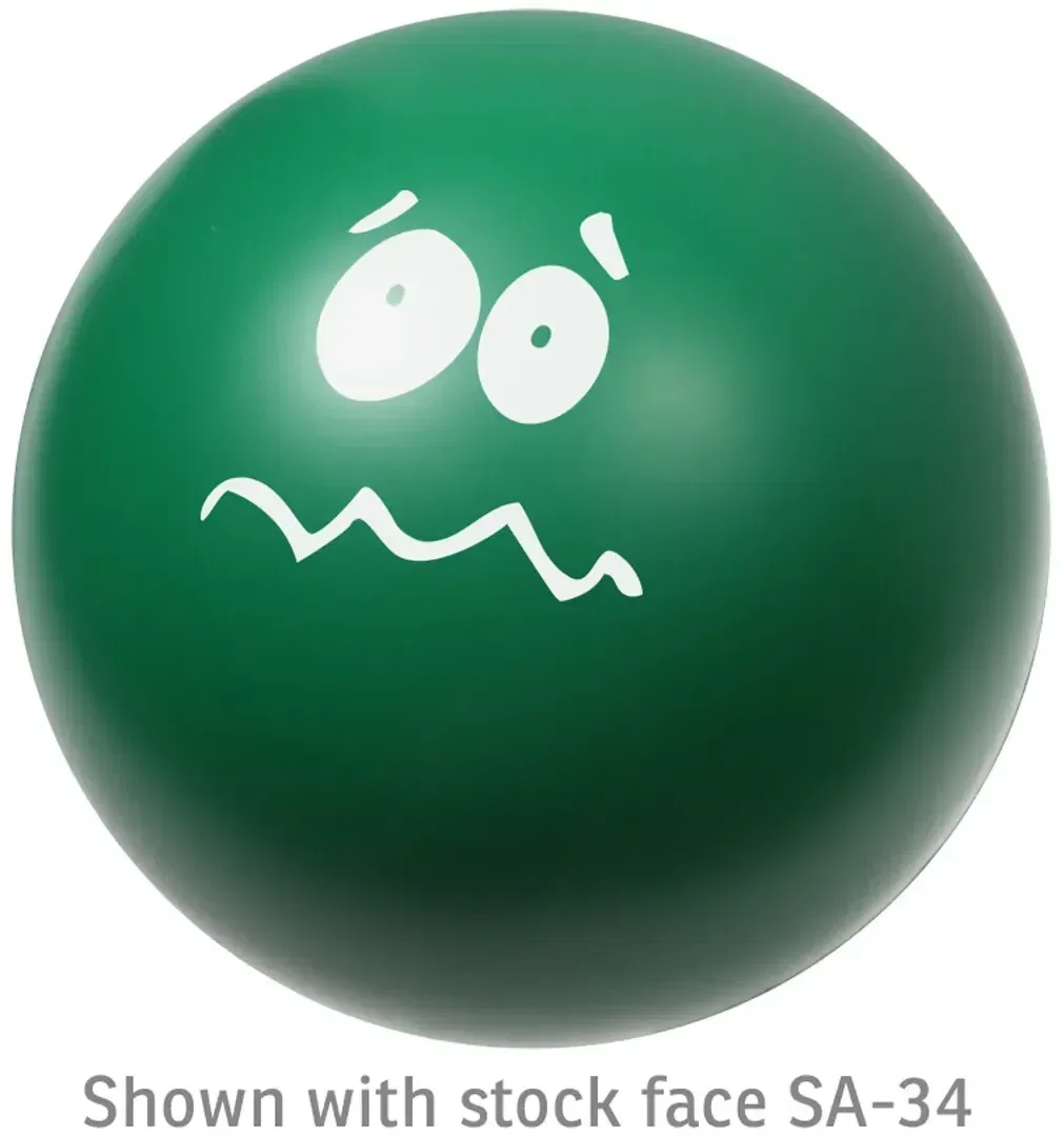 Emoticon Stress Ball grouped emoji faces, promotional custom stress balls with logo