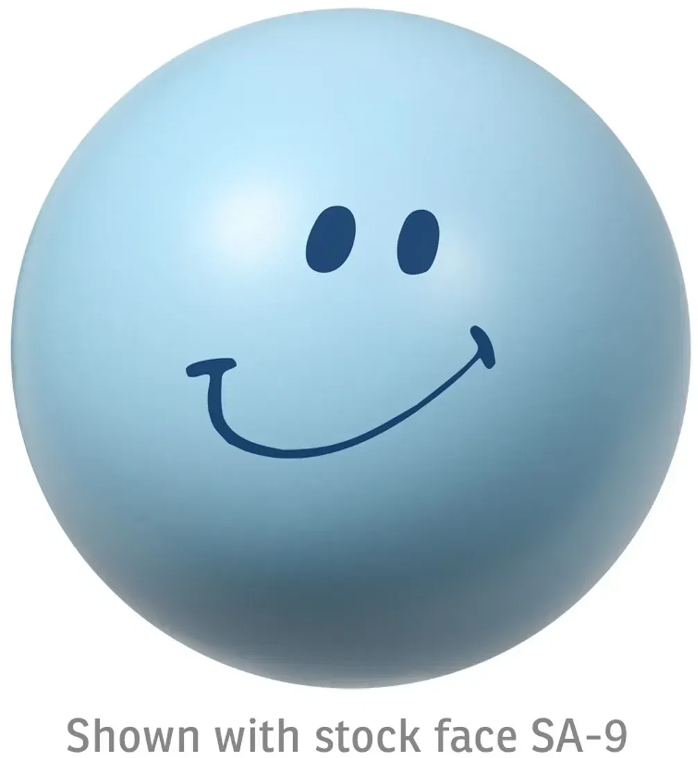 Emoticon Stress Ball color emoji assortment, promotional custom logo stress relievers
