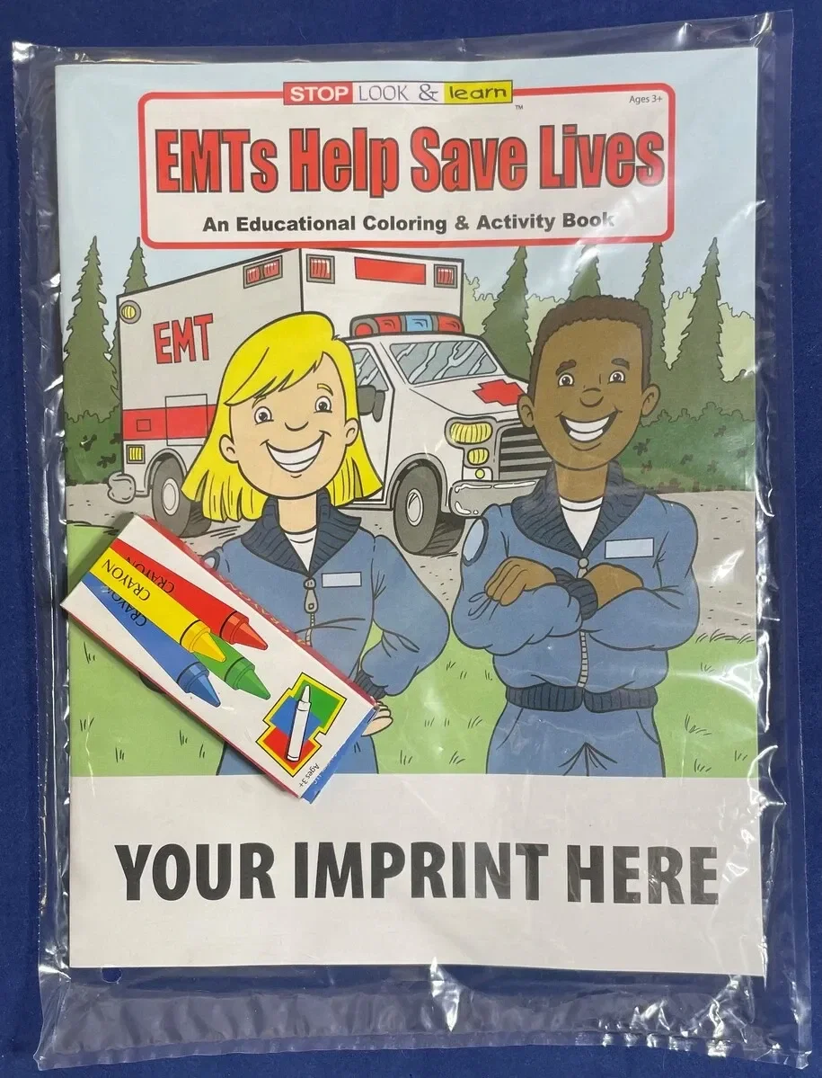 EMTs Help Save Lives Coloring Books — view 3