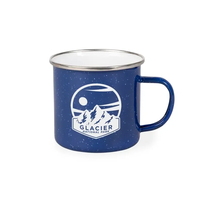 Enamel 16 oz Camping Mug — view 3
