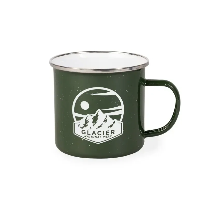 Enamel 16 oz Camping Mug — view 4