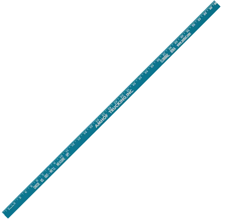Custom Enamel Finish Yardsticks — view 3