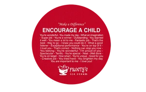 Encourage-A-Child Circle Vinyl Jar Opener