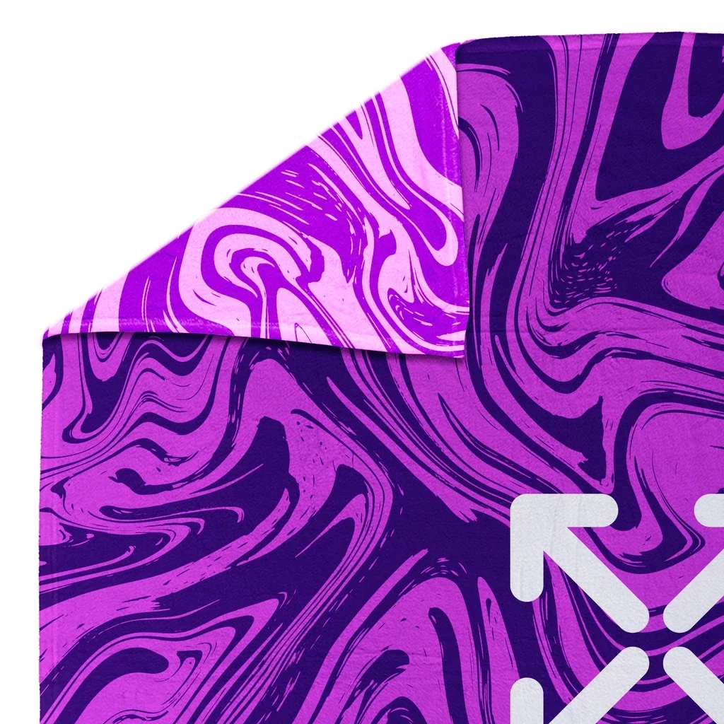 Epic Plush 2-Sided Sublimated Blanket — Custom — view 2