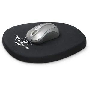 Ergonomic Memory Foam Mouse Pad with Lycra Wrist Support