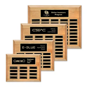 Horizontal Red Alder Wood Plaque