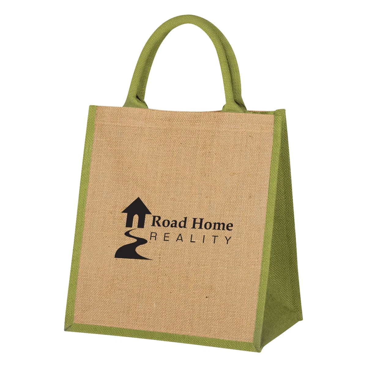 Woven texture shown across the front panel of the bag