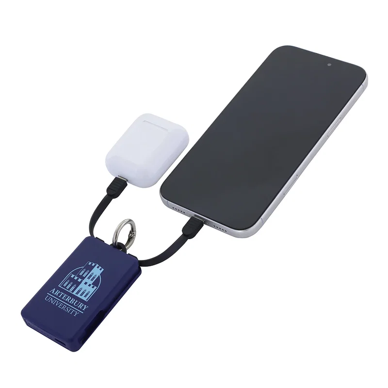 Top view of the Esprit 2000mAh power bank showing the charge indicator