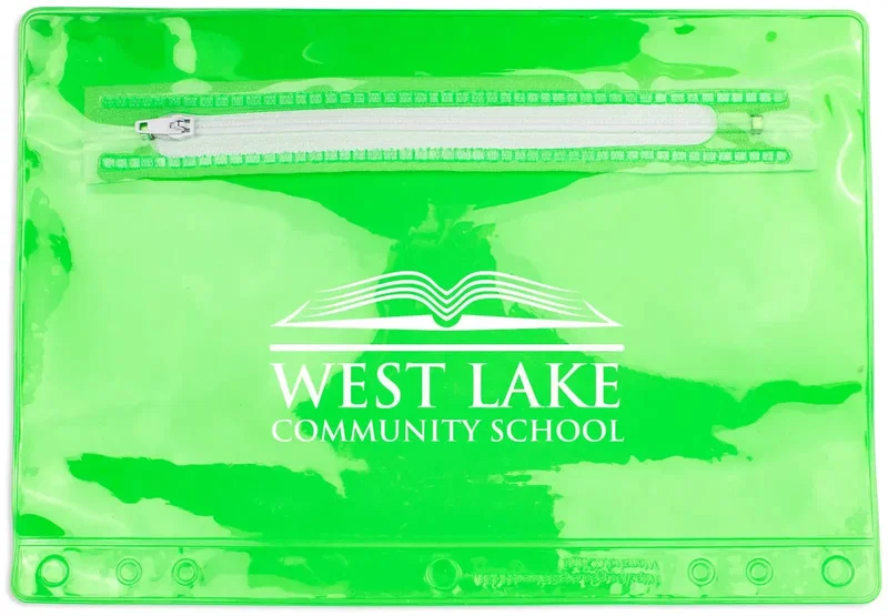 Personalized School Pouch - Translucent PVC — view 9