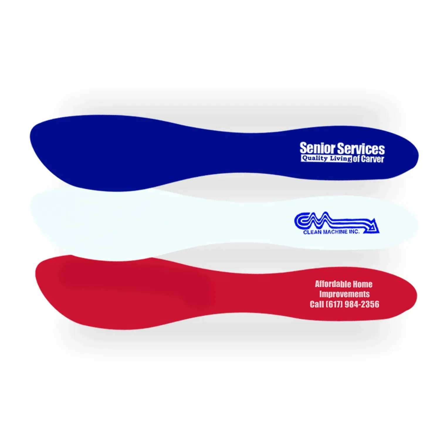 Essential Use Mini Spatula. Compact polypro mini spatula for spreading dips and slicing kitchen butter, view 3