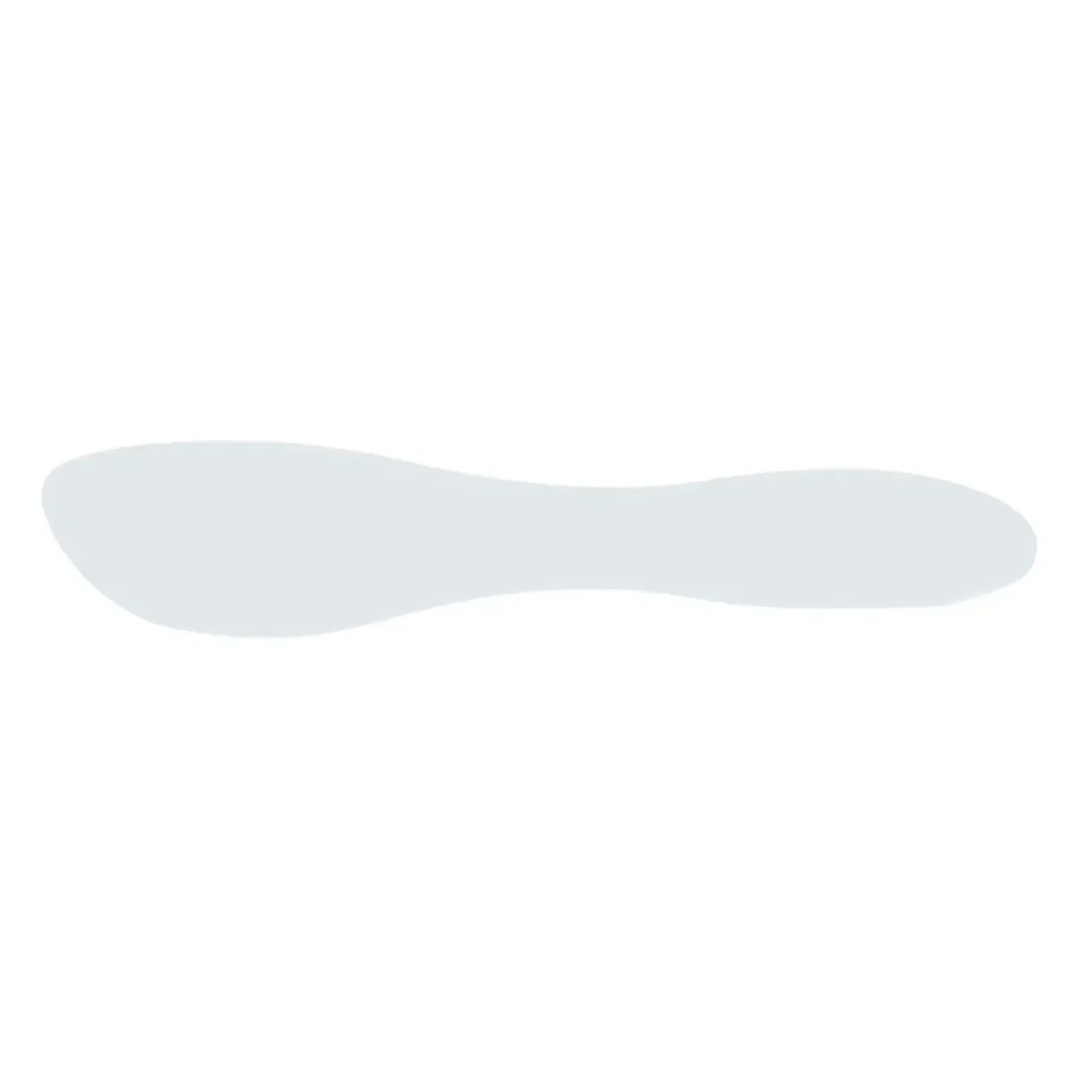 Essential Use Mini Spatula. Compact polypro mini spatula for spreading dips and slicing kitchen butter, view 4