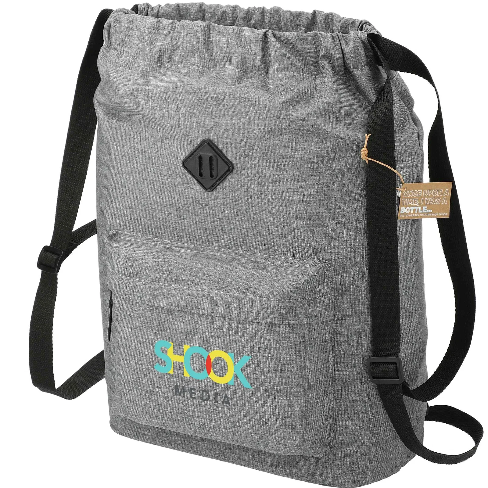 Custom Recycled Insulated Drawstring Bag - EcoSmart® — view 11