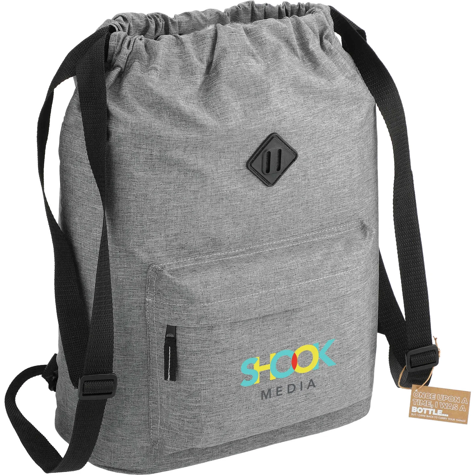 Custom Recycled Insulated Drawstring Bag - EcoSmart® — view 12