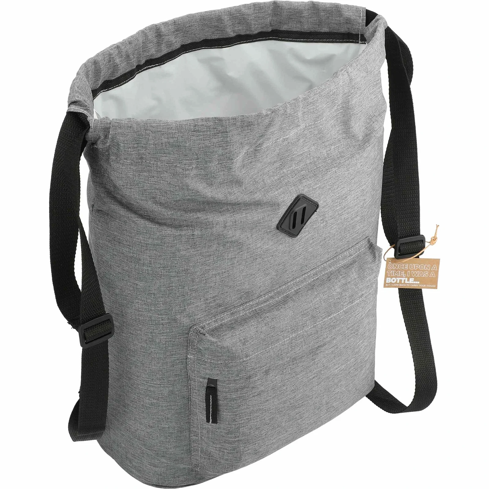 Custom Recycled Insulated Drawstring Bag - EcoSmart® — view 5
