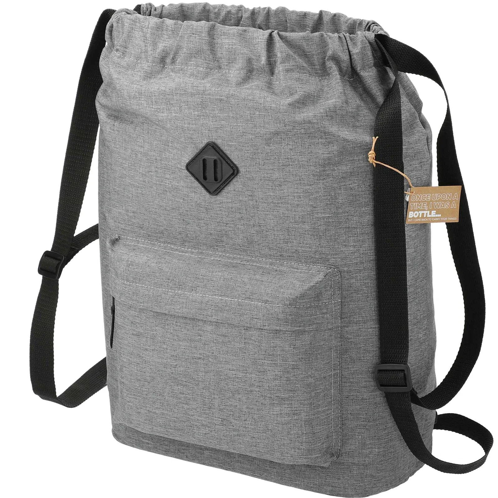 Custom Recycled Insulated Drawstring Bag - EcoSmart® — view 7