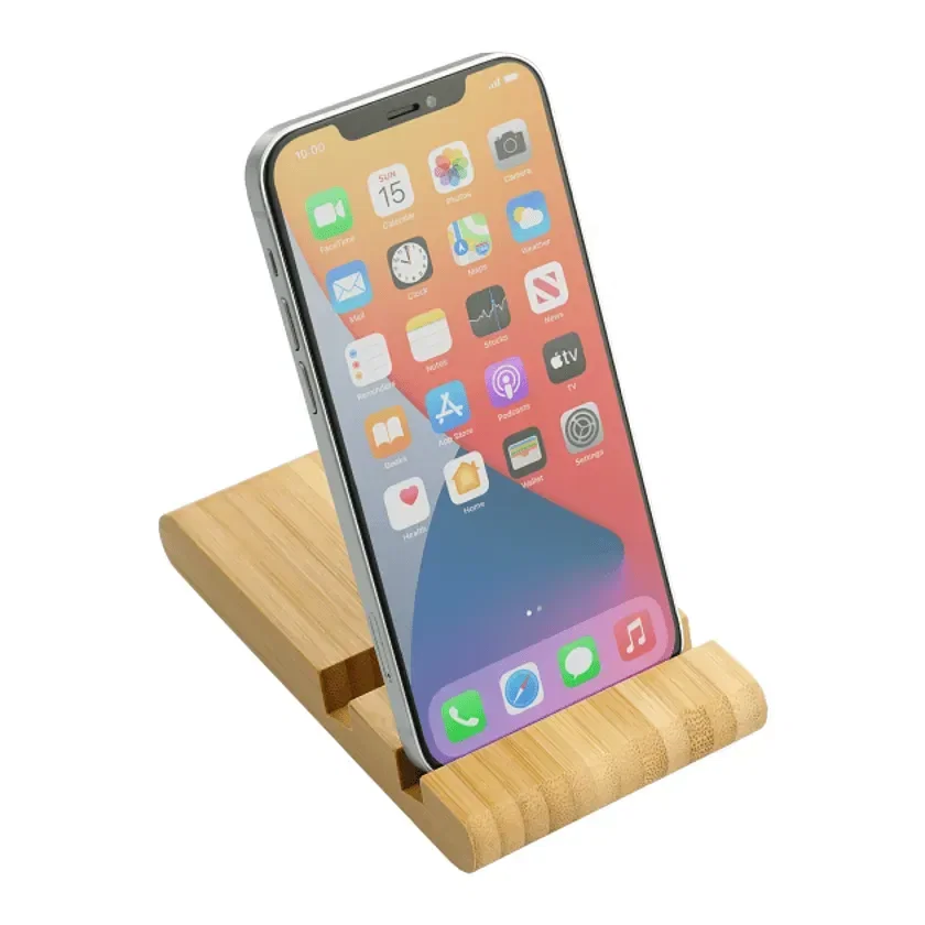 Estand Bamboo Phone and Tablet Stand — view 2
