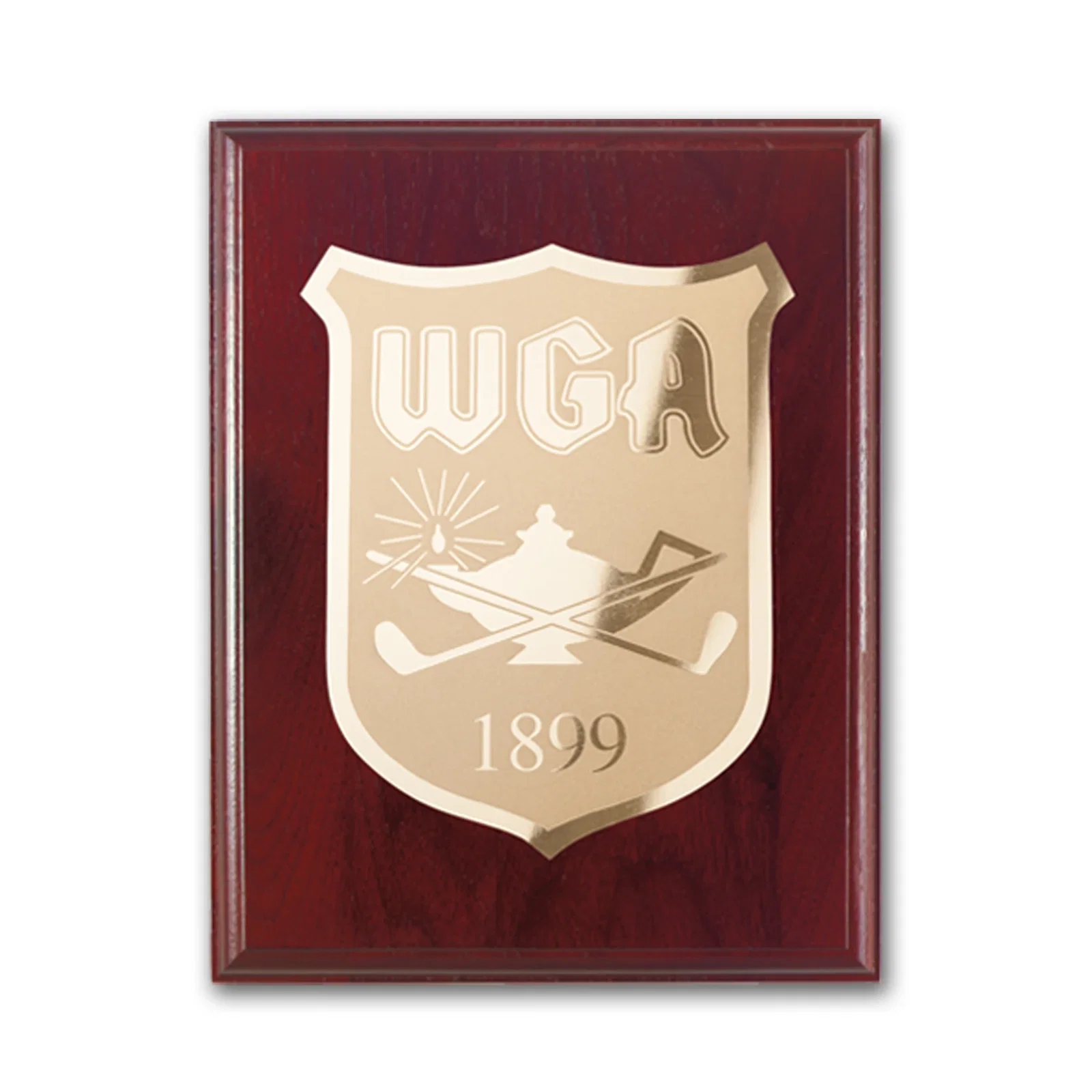 Custom Rosewood Piano Finish Wall Plaque with Etched and Frosted Plate, diamond award for donor appreciation