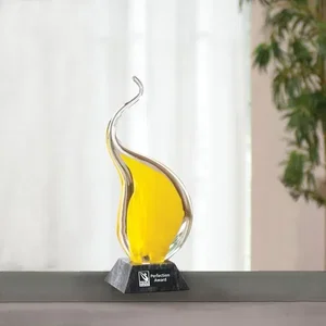 Custom Printed Eternal Flame - Yellow