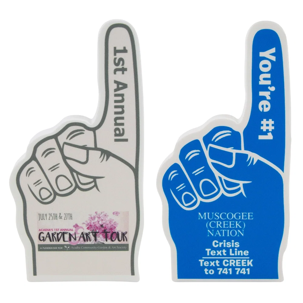 EVA Number One Finger Desk Topper - 6.5"