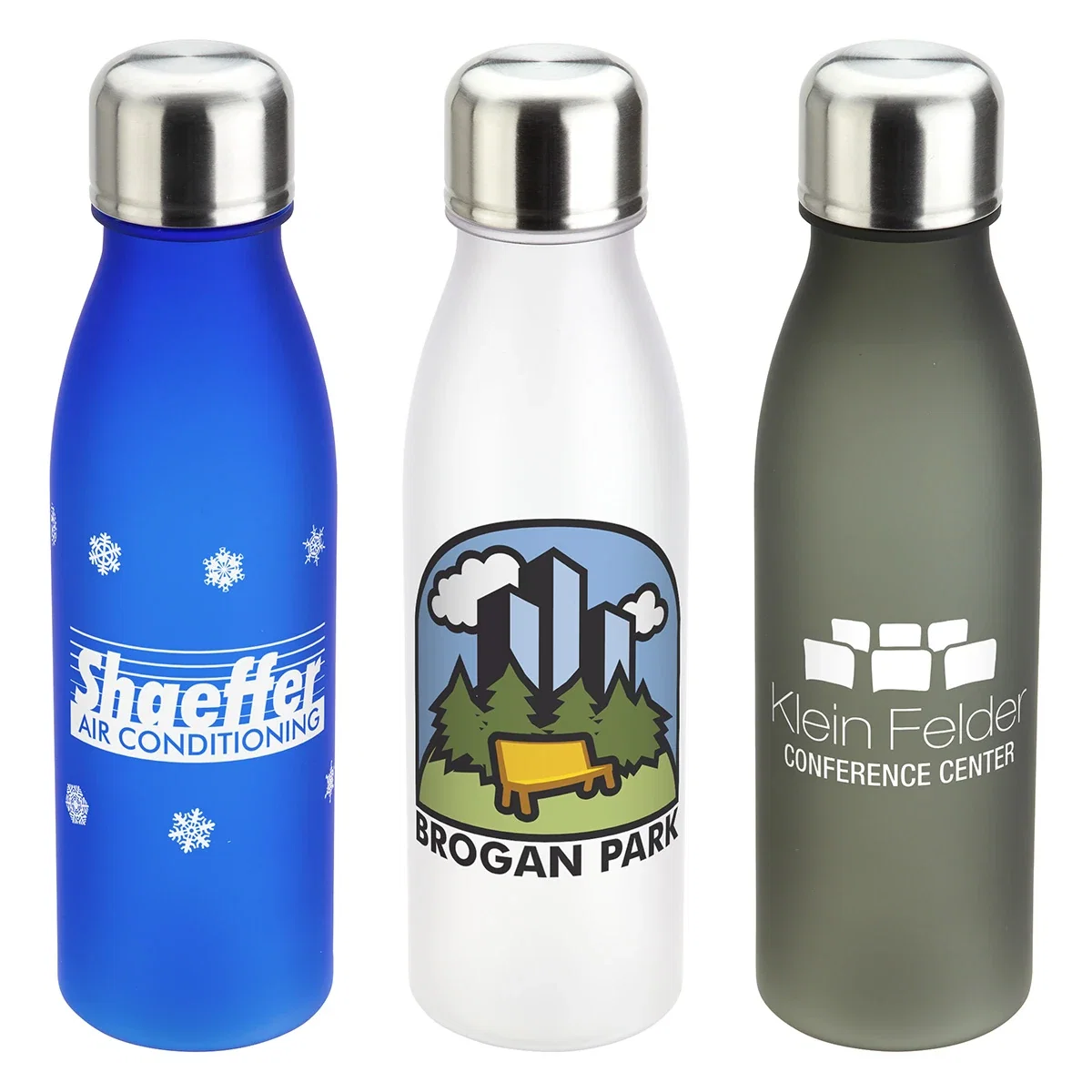 Promotional Everglade Tritan water bottle in an alternate color, custom branded reusable drinkware